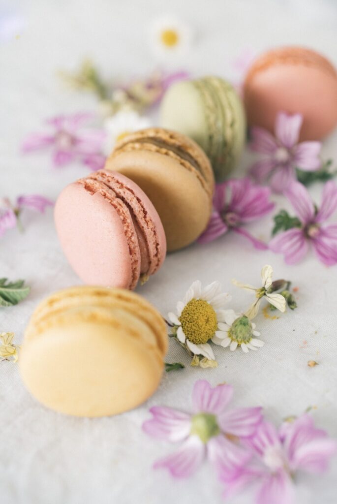 colorful macarons on the table.jpg